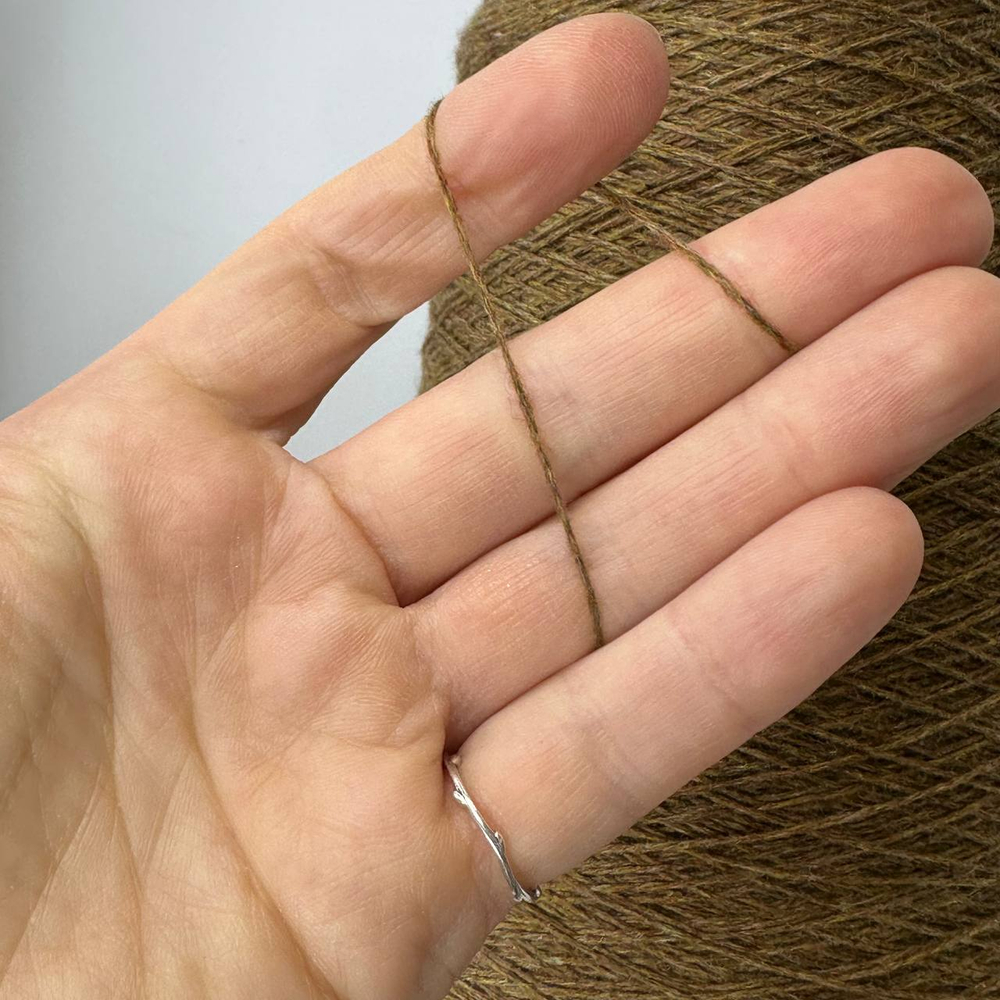 TALCO CASHMERE - Loro Piana; 100% кашемир; 665м/100гр (3/20); col.E0DZ; цвет: коричневый меланж