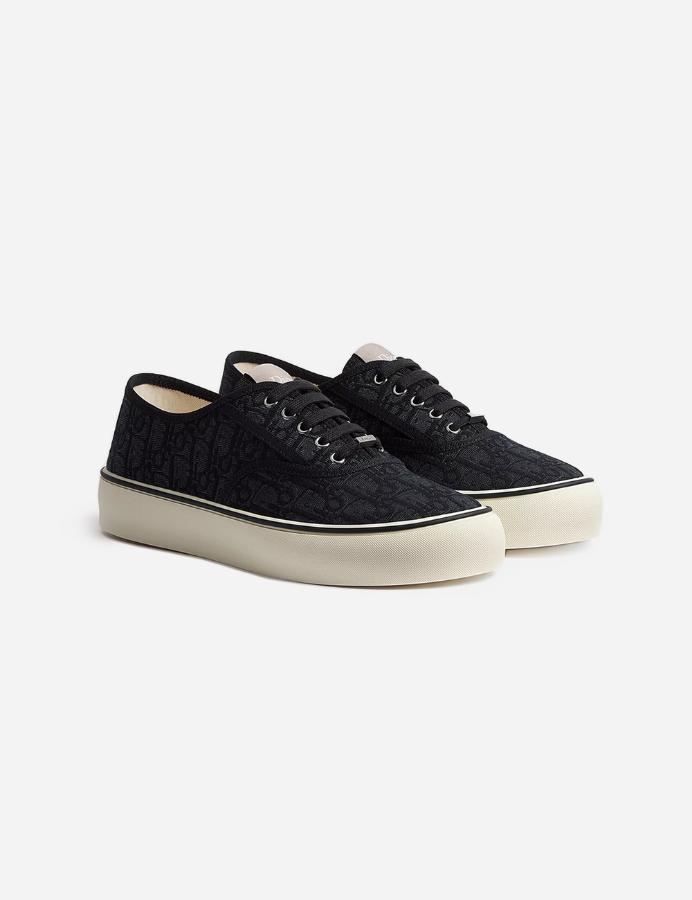 Кроссовки Dior Saltwind Sneaker "Black Dior Oblique Jacquard"