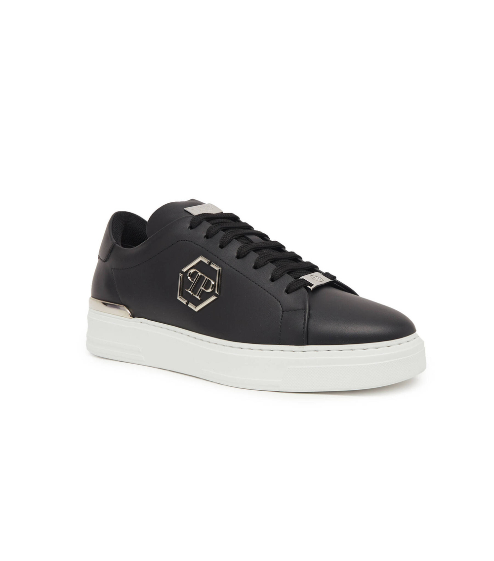 Кожаные кроссовки Philipp Plein - черный(USC0379 PLE075N)