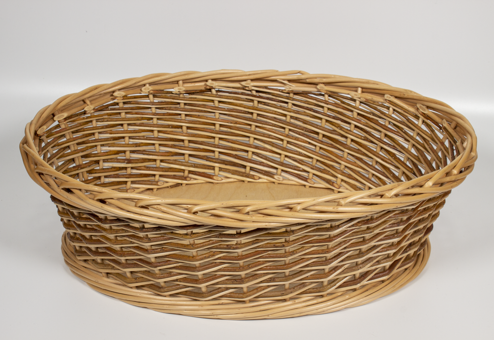 Корзинка овальная подарочная, арт. ANO430GRW, 43х30х13 см, без ручки