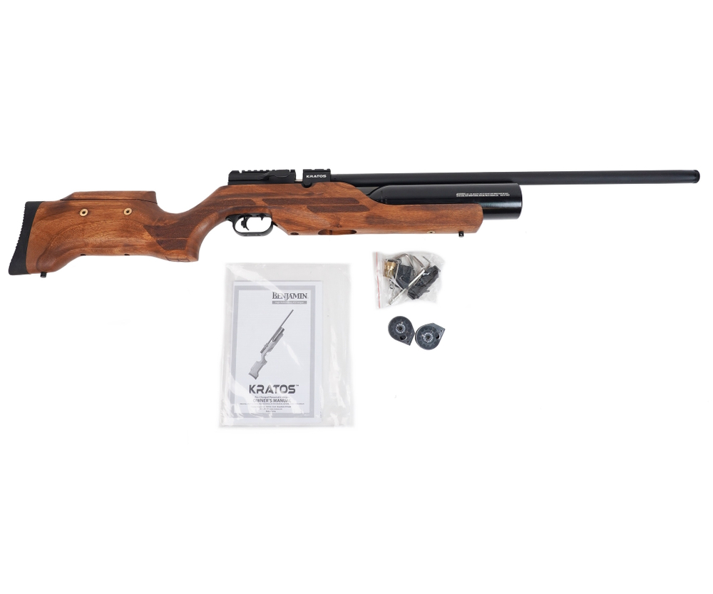 Винтовка пневматическая Crosman Benjamin Kratos к.5,5мм орех РСР (3 дж)