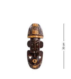 Decor and Gift 20-139 Панно настенное «Маска» (албезия, о.Бали) 30 см