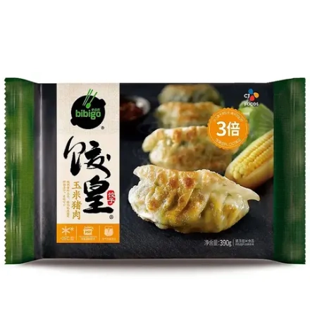 Дамплинги, Бибиго, кинг-сайз свинина/кукуруза, Равиоли, 390 г