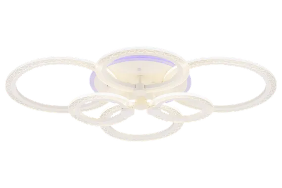 Люстра потолочная светодиодная Sfera Sveta 55672/6 WT, 131 Вт, белая