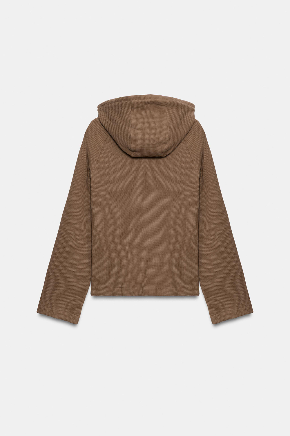 ХУДИ С ВАФЕЛЬНОЙ ФАКТУРОЙ — ZARA