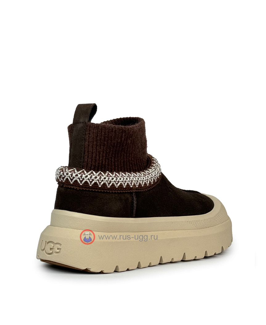 UGG TAZZ KNIT HYBRID Chocolate