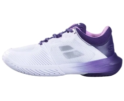 Женские Кроссовки теннисные Babolat SFX 4 All Court - white/dark purple