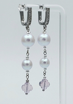91001929 Серьги Selena Pearls