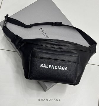 Поясная сумка чёрная от Balenciaga BP5-605252