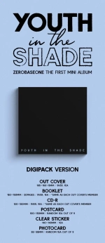 Альбом ZEROBASEONE ZB1 - YOUTH IN THE SHADE [Digipack ver.]