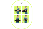 Пояс для похудения Urbanfit, размер XL, фуксия