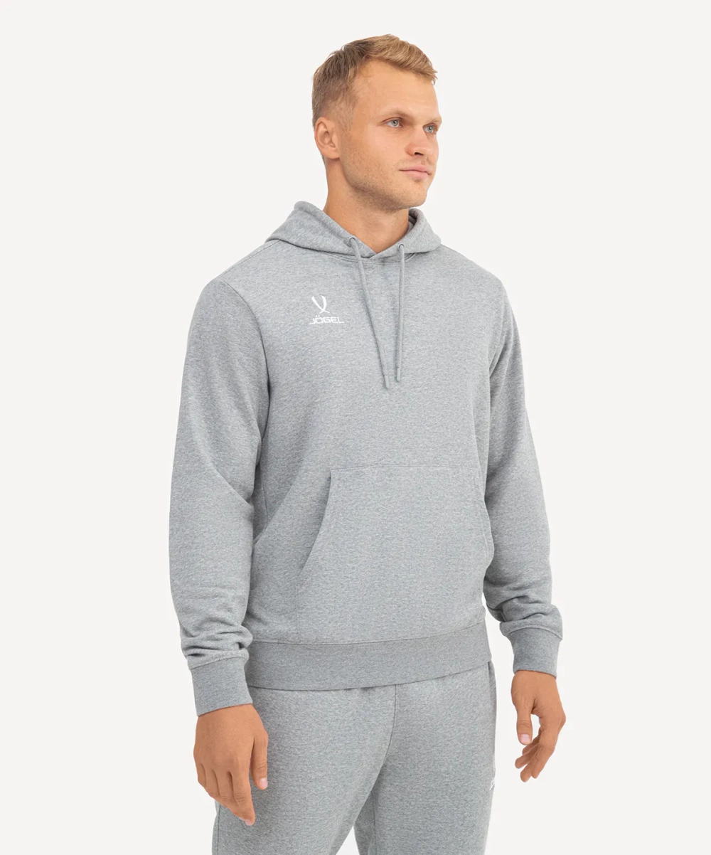 Худи ESSENTIAL Cotton Hoodie, серый меланж