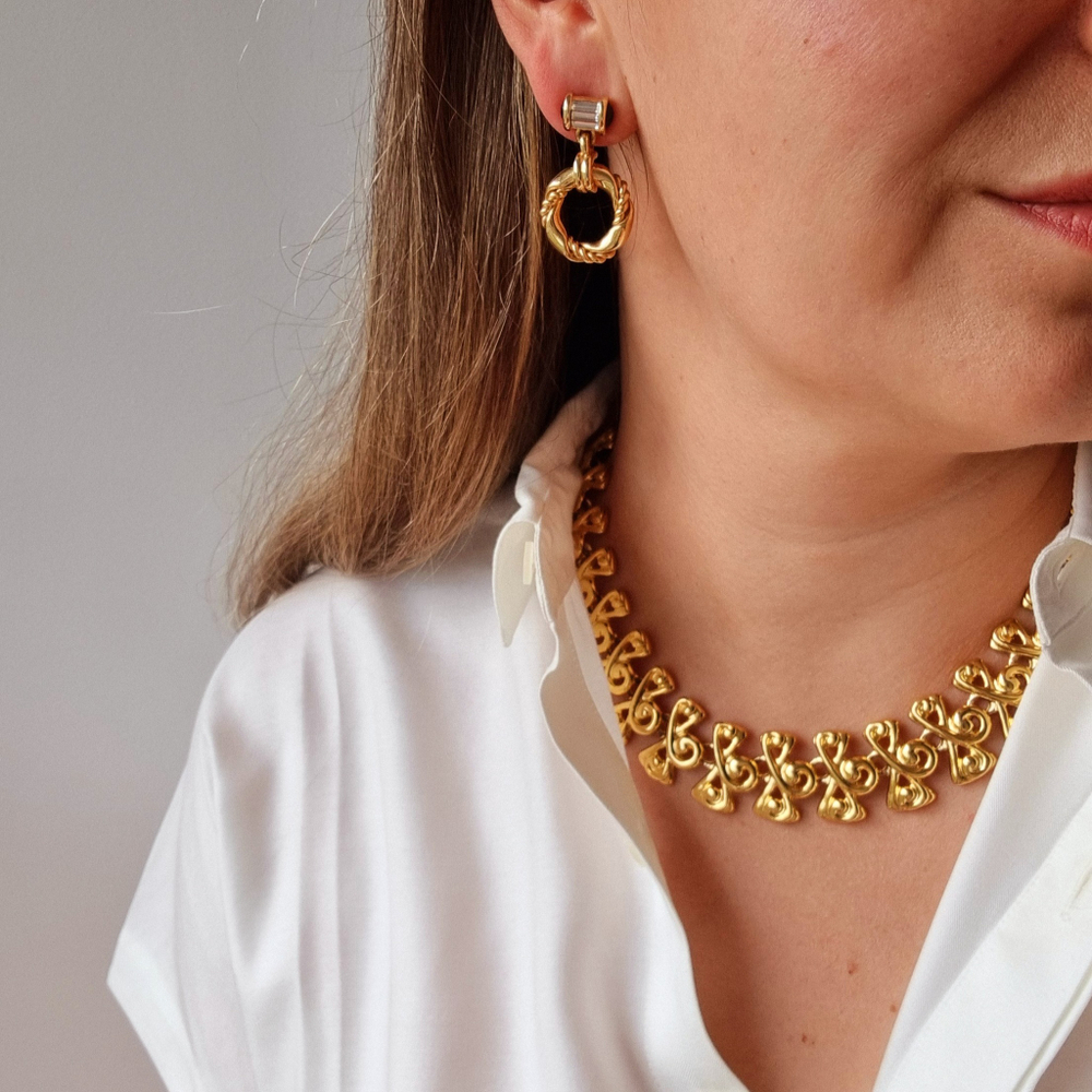 Колье плетённое Anne Klein