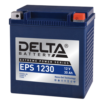 Аккумулятор Delta EPS 1230 (YTX30HL-BS, YTX30L-B, YTX30L)