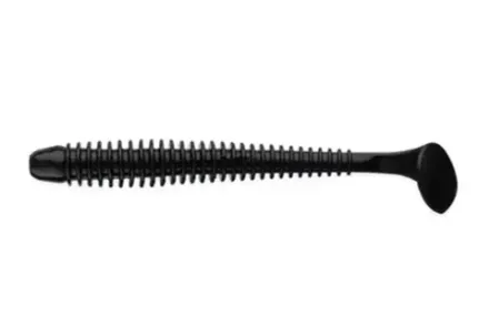 Приманка силиконовая Keitech Swing Impact 3.5" #001 Black