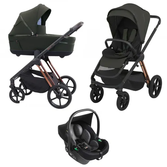 Коляска Espiro Miloo 3 в 1 Luxury Green (204)
