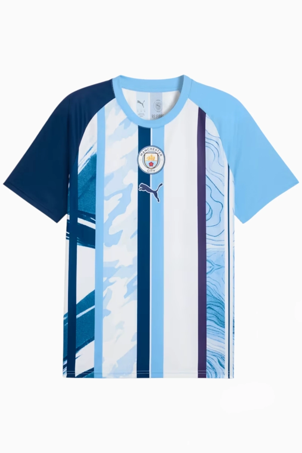 Футболка Puma Manchester City 26/27 Warm-Up - голубой