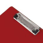Планшет с зажимом Brauberg Number one, ПВХ, бордовый
