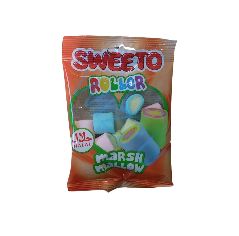 Маршмеллоу SWEETO 30г Ролик (24шт/блок,6блок/кор)
