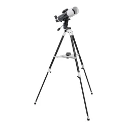 Телескоп цифровой Veber DigiStar 500/80AZ рефрактор - общий вид на полноразмерном штативе-треноге