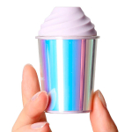 Портативный вакуумный клиторальный стимулятор 9,2см с подогревом BeYourLover Joy Cup BX288A