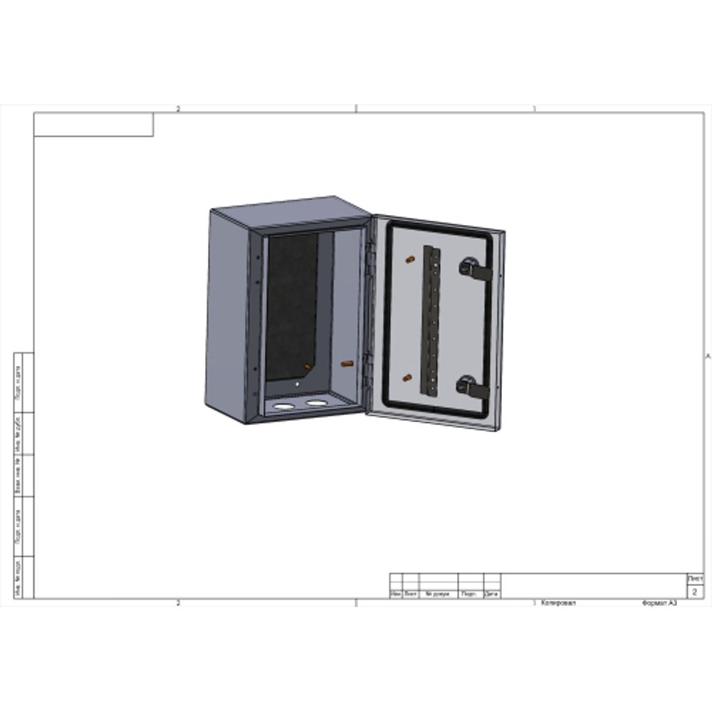 Корпус металлический ЭРА OPTIMA ЩМП-30.21.15 (300х210х150) IP66 У2 серый | Корпуса металлические с монтажной панелью