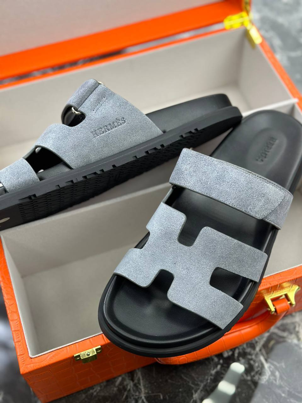 Шлепанцы Hermes