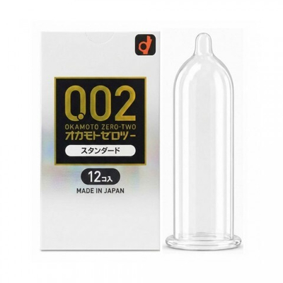 Презервативы ультратонкие Okamoto 0.02 L-size 12 шт.