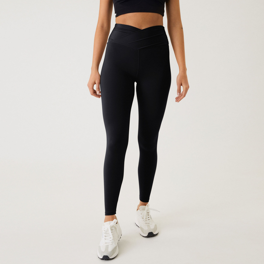 Женские теннисные брюки Björn Borg Borg Cross Tight Women - Black