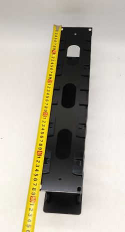 Органайзер кабельный для серверной стойки 19" 2U сталь чёрный StarTech.com HCM-4-2U