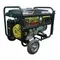 Бензиновый генератор "HUTER" DY8000LX на колесах