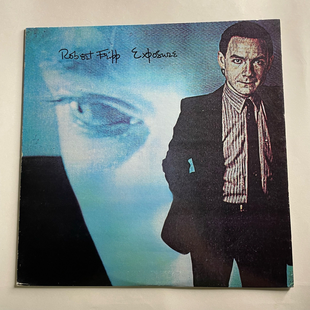 Винтажная виниловая пластинка LP Robert Fripp King Crimson Exposure (Япония 1979) (Без Оби)
