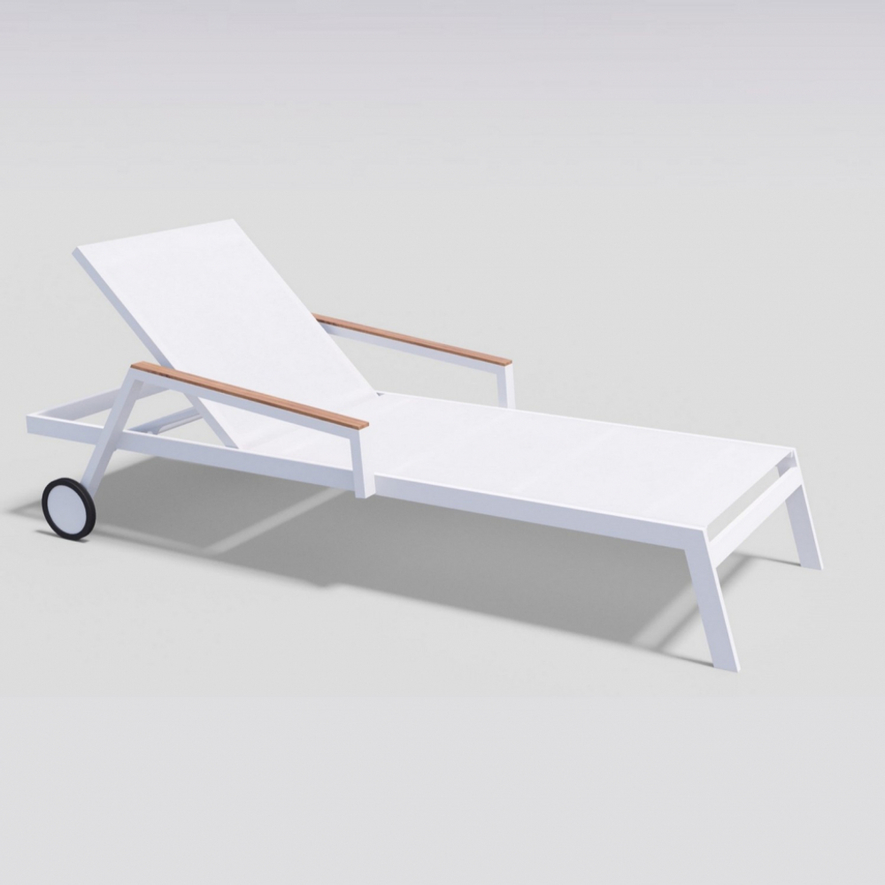 Шезлонг Ideal Patio СПОНДА белый