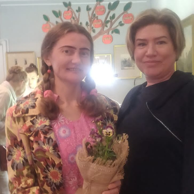 Надежда Фролова и Елена Абумова