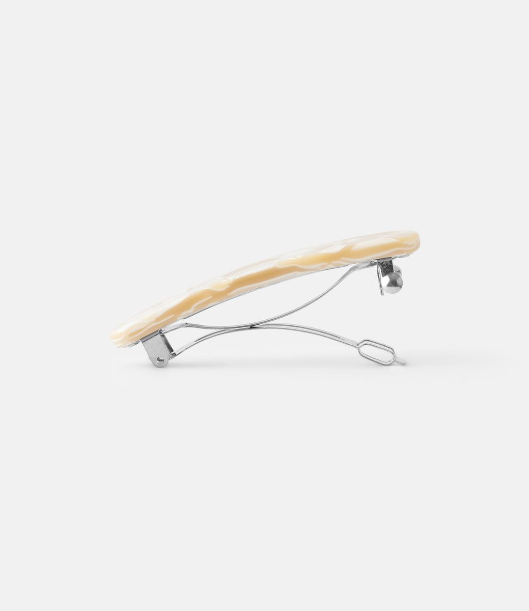 Machete No.3 Heirloom Barrette in Ivory — заколка из ацетата