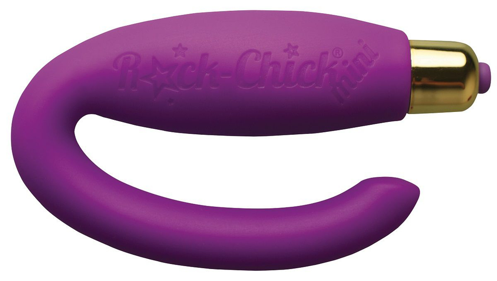 Фиолетовый вибростимулятор Rock-Chick Mini (Цвет: фиолетовый)