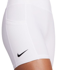 Женские Шорты теннисные Nike Court Dri-Fit Advantage Ball Short - white/black