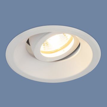 Алюминиевый точечный светильник 6068 MR16 WH белый Elektrostandard