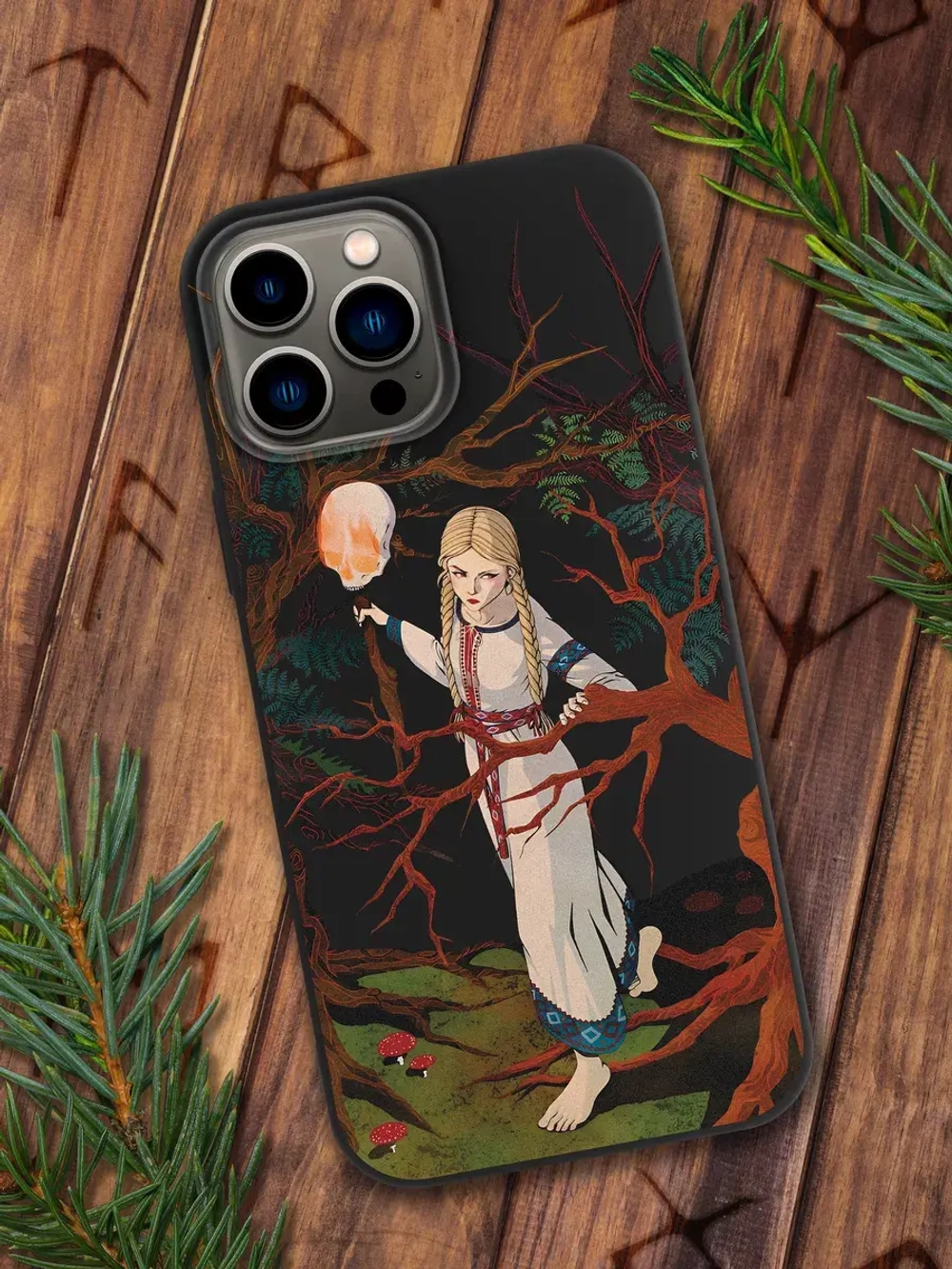 Чехол на iPhone 14 Pro Max с принтом