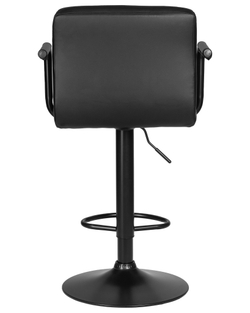 Стул барный DOBRIN KRUGER ARM BLACK, черный