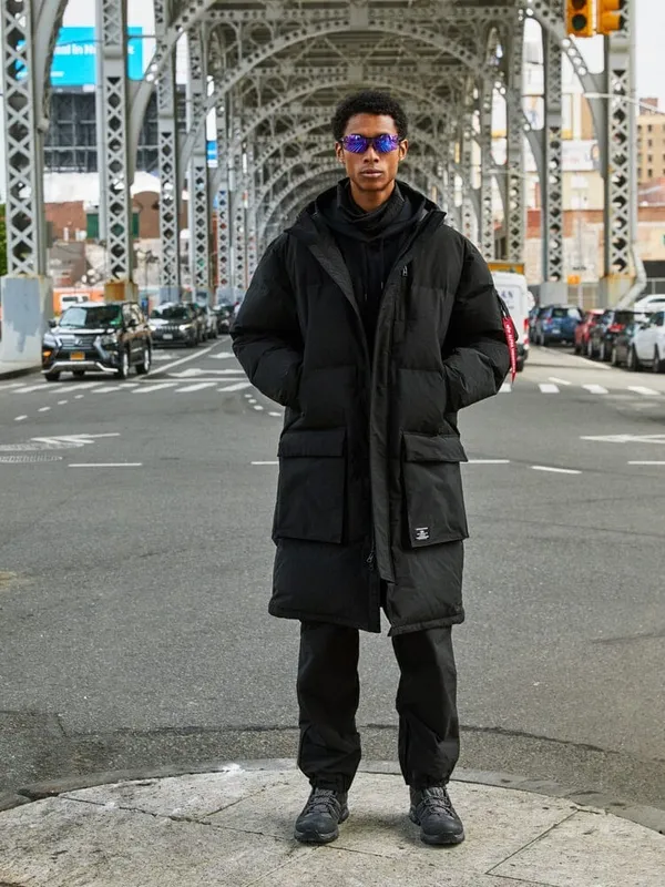 Пуховик мужской ALPHA INDUSTRIES LONG PUFFER PARKA