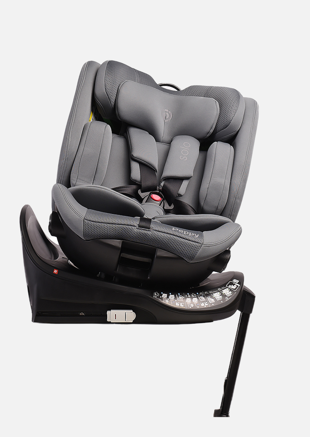 Peppy Автокресло Solo 0-36 I-Size 40-150 см серый