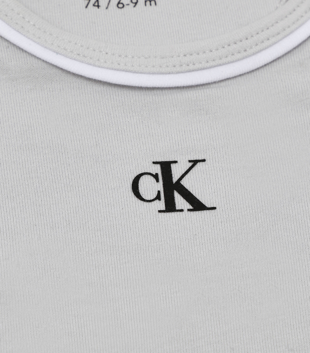 Набор MONOGRAM SLVLS BODY BIB GIFTPACK Calvin Klein Jeans - белый(IN0IN00079)