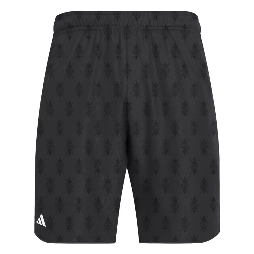 Мужские теннисные шорты Adidas Club Tennis Climacool Graphic 7in- carbon/black