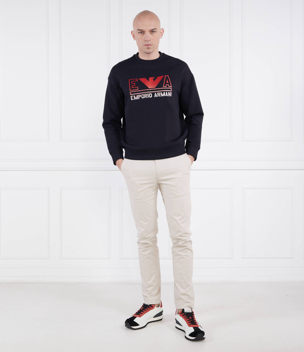 Худи Emporio Armani - темно-синий(3R1MBT 1JHSZ)