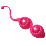 Розовые вагинальные шарики 3,5см Lola Games Emotions Gi-Gi Pink 4003-02Lola