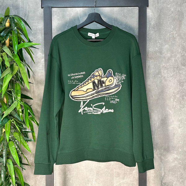 Свитшот Qwentiny Cross green