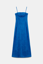 ПЛАТЬЕ ИЗ ИСКУССТВЕННОЙ ЗАМШИ - ZARA