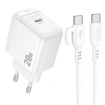 Зарядное устройство для Lightning Borofone BAS43A PD20W (white)