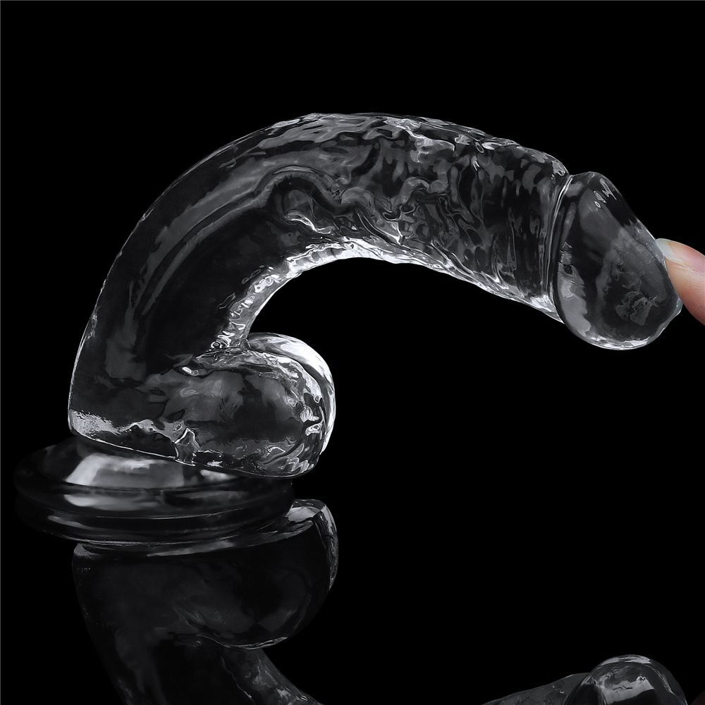 Прозрачный фаллоимитатор Flawless Clear Dildo 7.5 - 19 см. (Цвет: прозрачный)